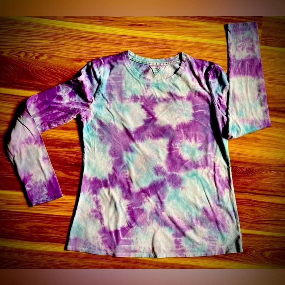 Custom Tie Dyed Long Sleeve